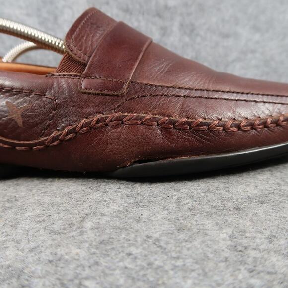 Pikolinos Shoes Mens 42 Loafers Leather Slip On Fashion Classic Comfort Brown main image 4